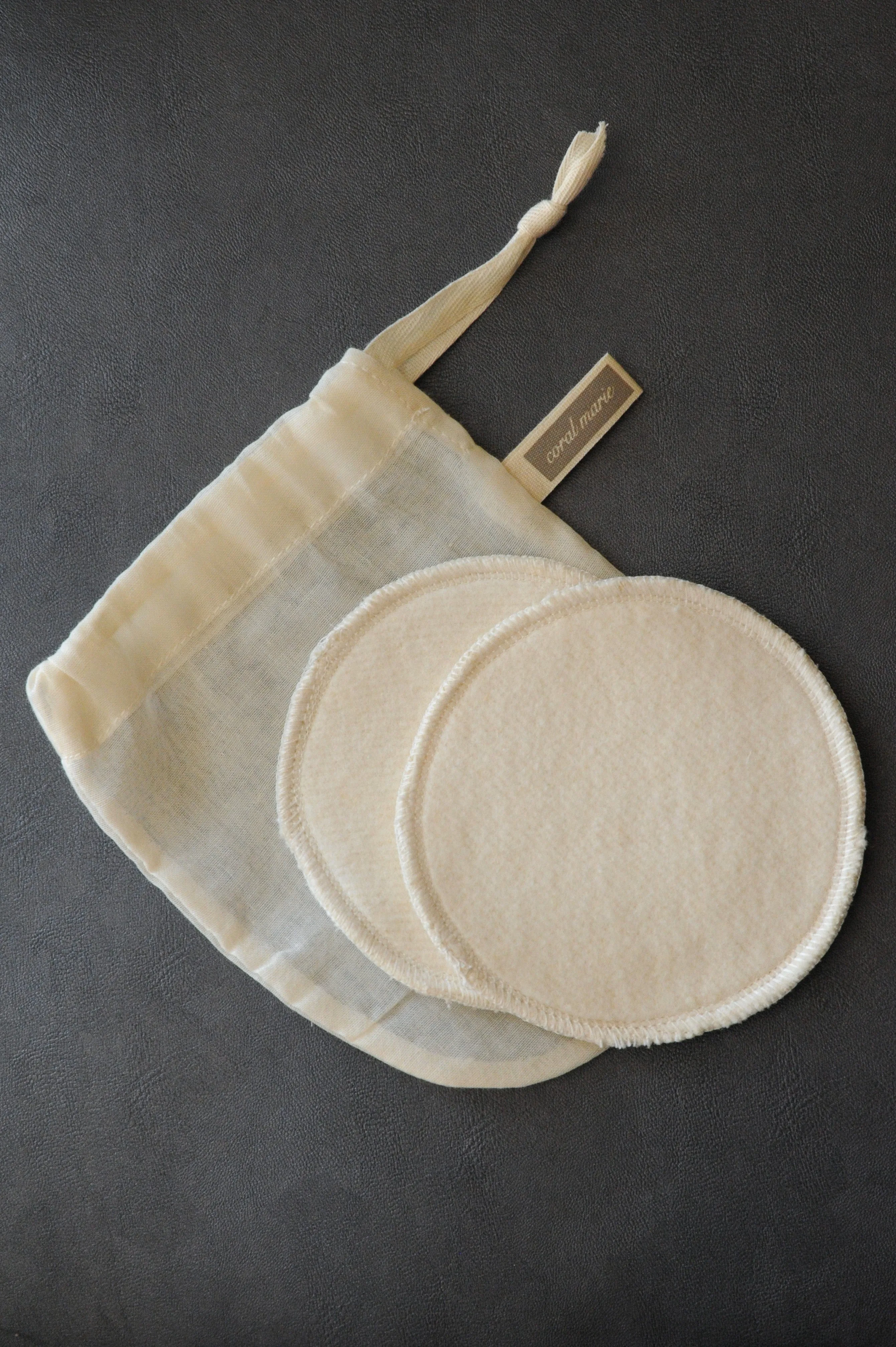 Organic Nursing Pads - one pair (2 pads)