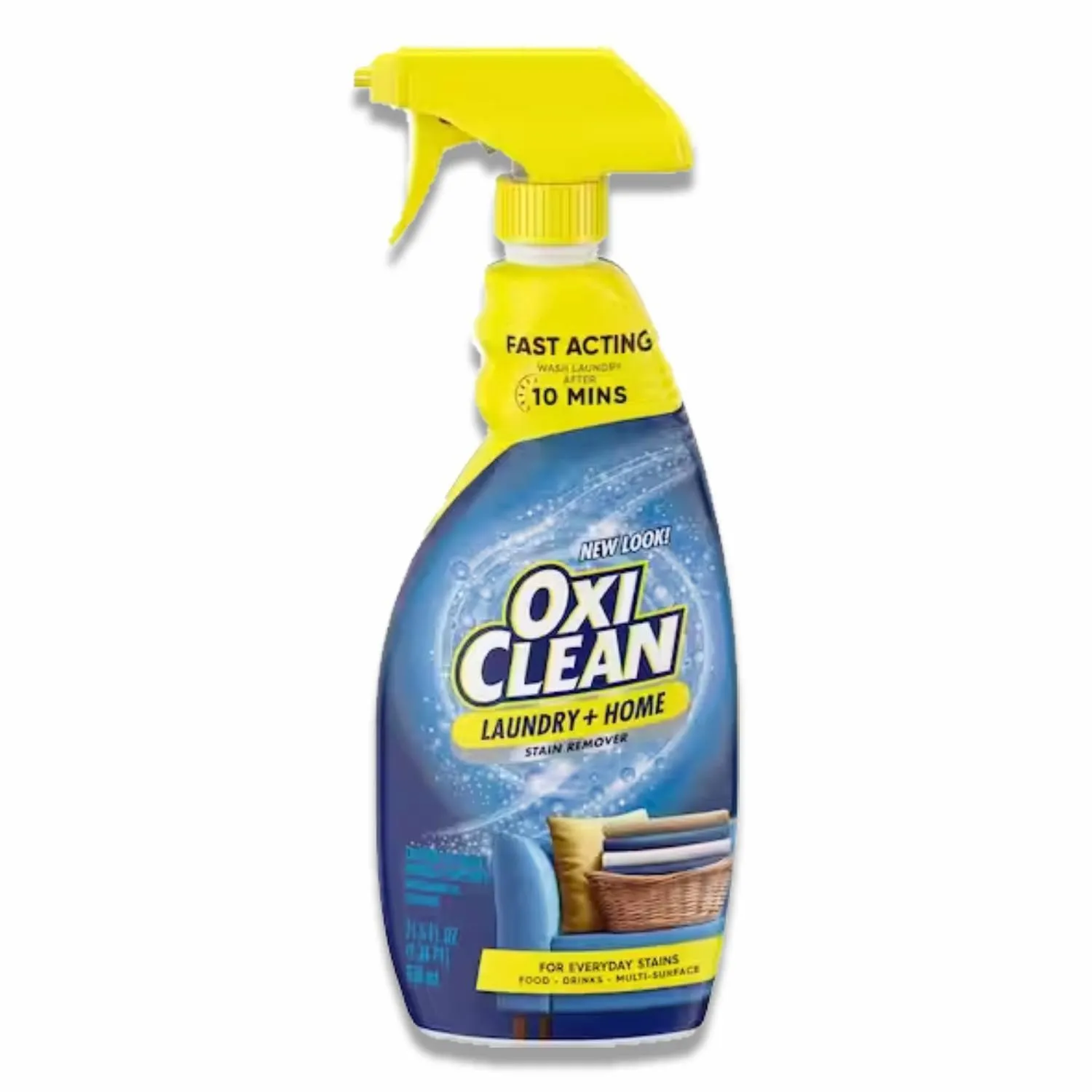 OxiClean - Laundry Stain Remover Spray, Laundry Spot Stain Remover for Clothes - 21.5 Fl Oz - 8 Pack