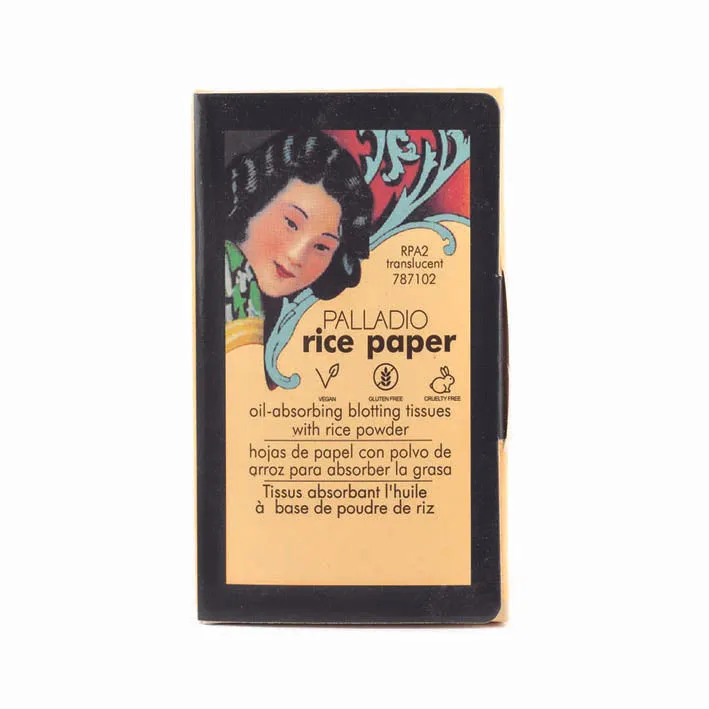 Palladio Rice Paper Oil Blotting Sheets