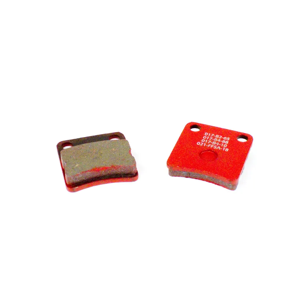 Parolin Cadet Red Soft Brake Caliper Pads, Pair