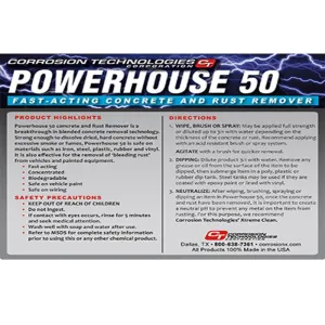 Powerhouse 50 - Concrete Remover Concentrate, 5gal | 22705