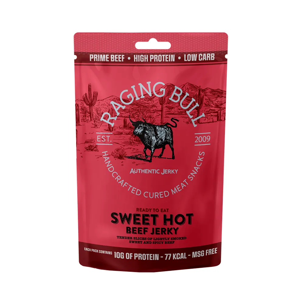 Raging Bull Sweet Hot Beef Jerky