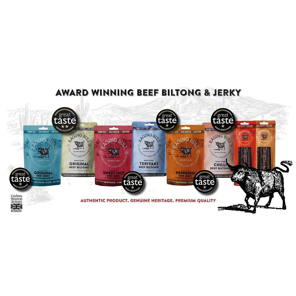 Raging Bull Sweet Hot Beef Jerky