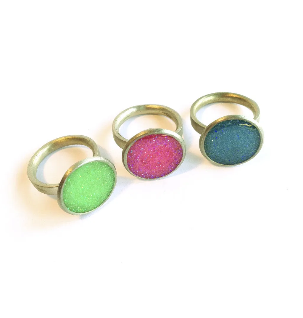 The Original Glitter Ring NEON