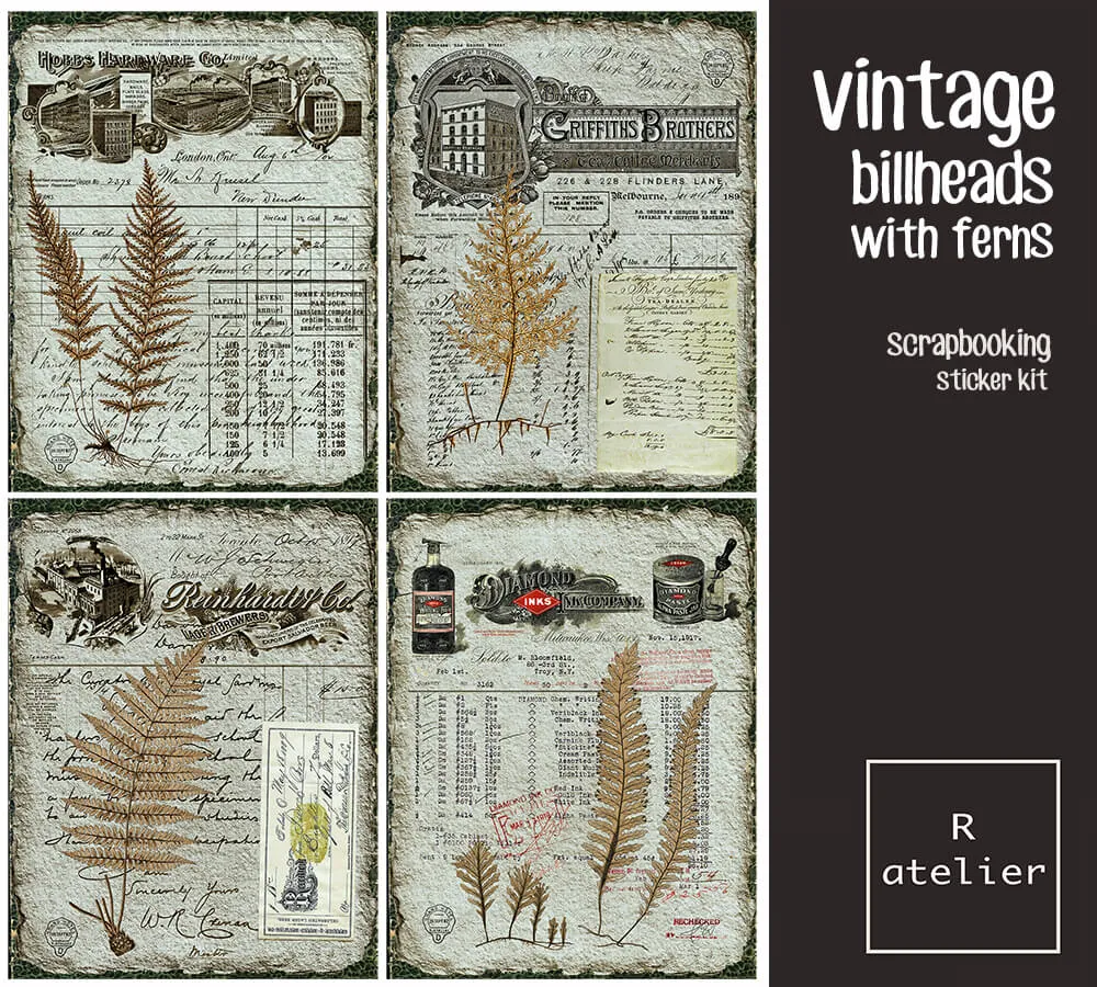 Vintage Music Manuscripts | Scrapbooking Washi Stickers