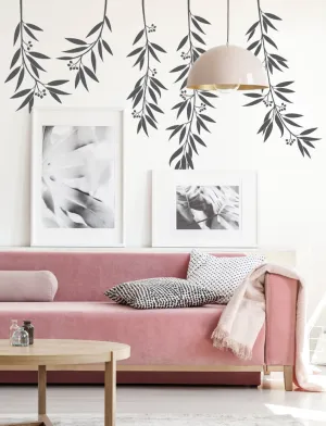 Wild Berries Branches Wall Decal