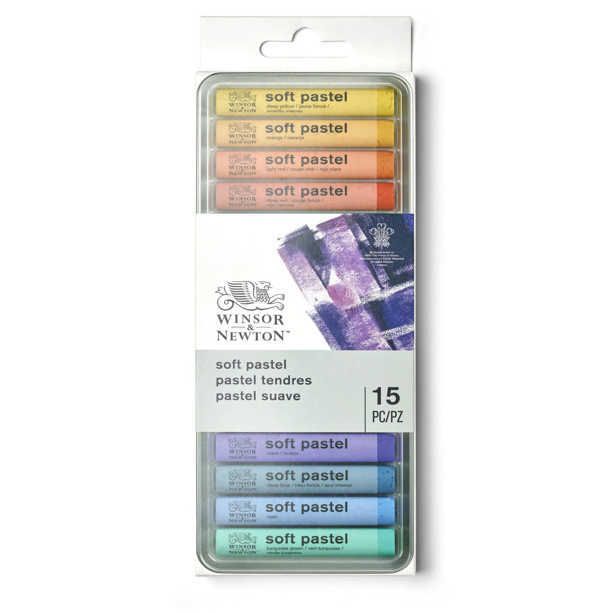 Winsor & Newton Fine Artists' Soft Pastels - Assorted Set of 15 Sticks