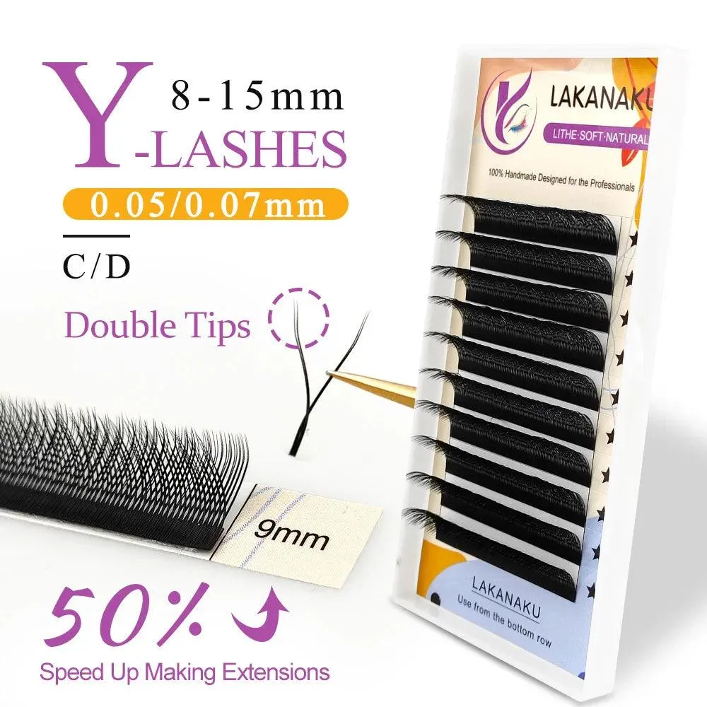 YY Shape Volume Eyelash Extensions - Brazilian Cashmere Mink for Glamorous Looks